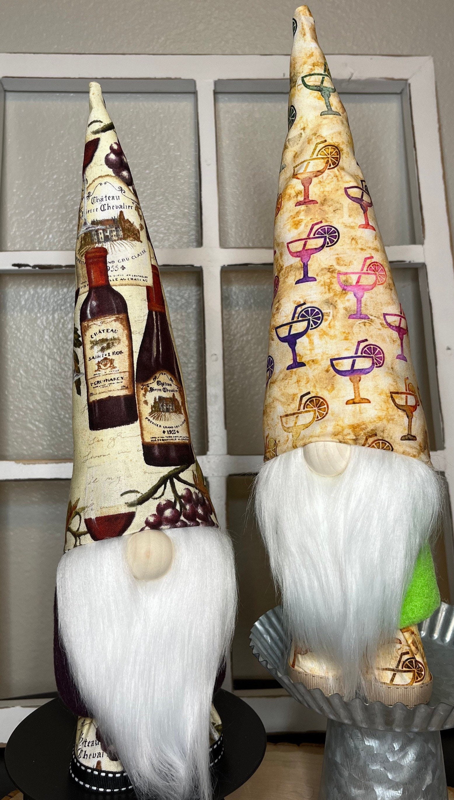 Wine, Beer, Fruity Drink or Margarita Gnome