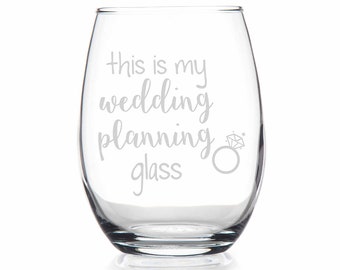 Download This Is My Wedding Planning Glass Etsy