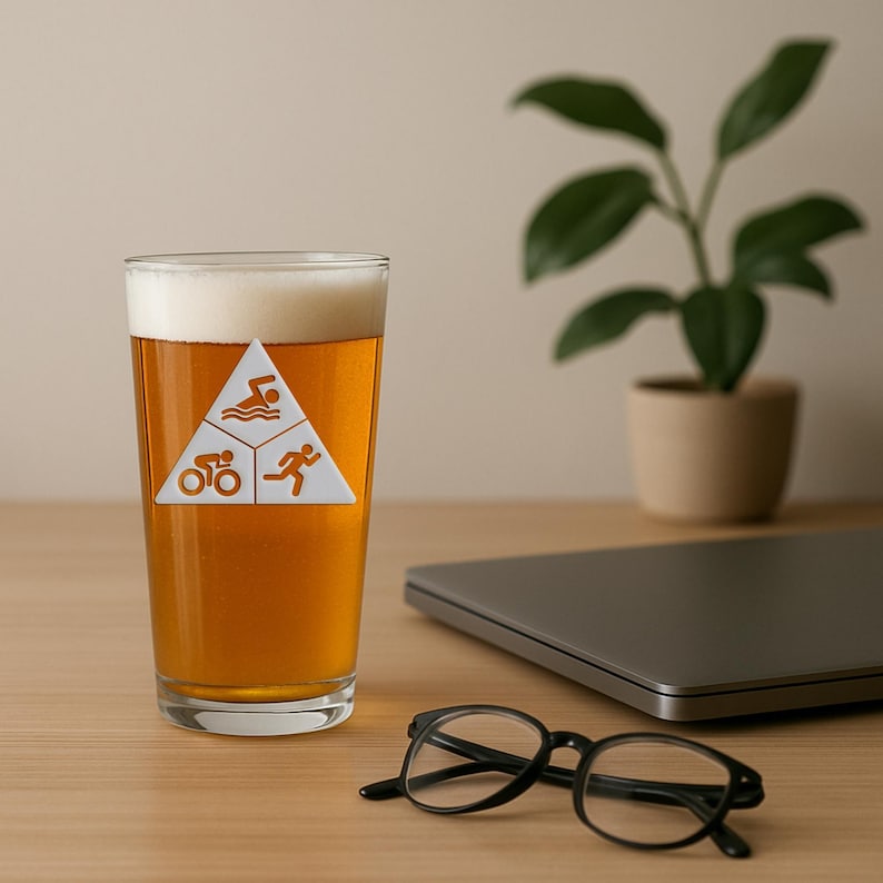 LOL Glass Triathlon Glass - Thumbnail 4