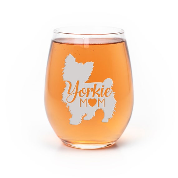 Yorkie Wine Tumbler Yorkie Wine Tumbler