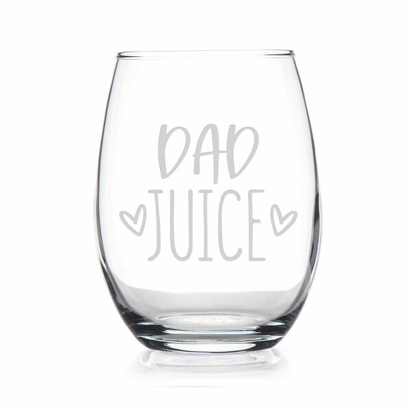 Dad Wine Glass Etsy