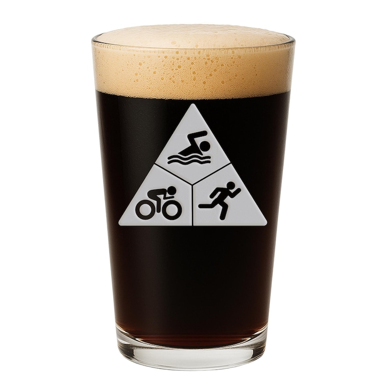 LOL Glass Triathlon Glass - Thumbnail 2