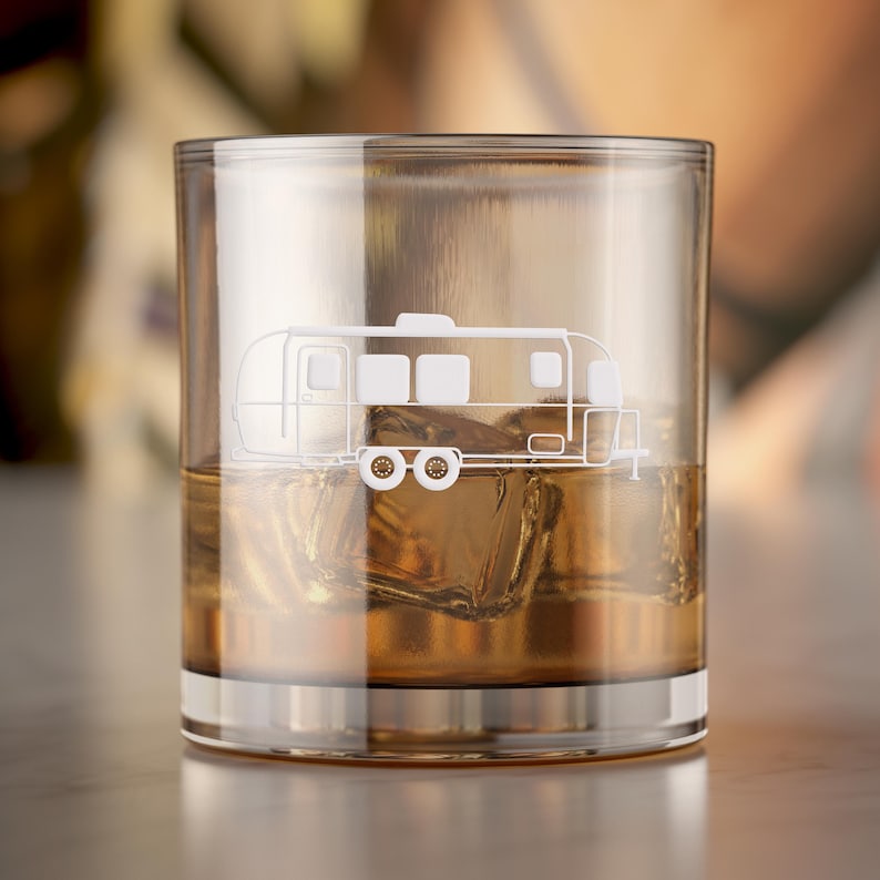 LOL Glass Airstream Rocks Glass - Thumbnail 2