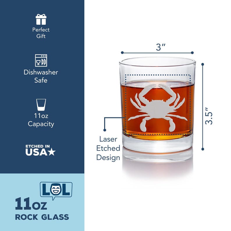 LOL Glass Rocks Glass - Thumbnail 5