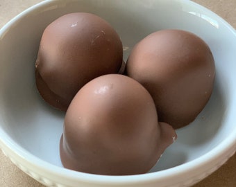 Milk Chocolate Truffles in a red tin