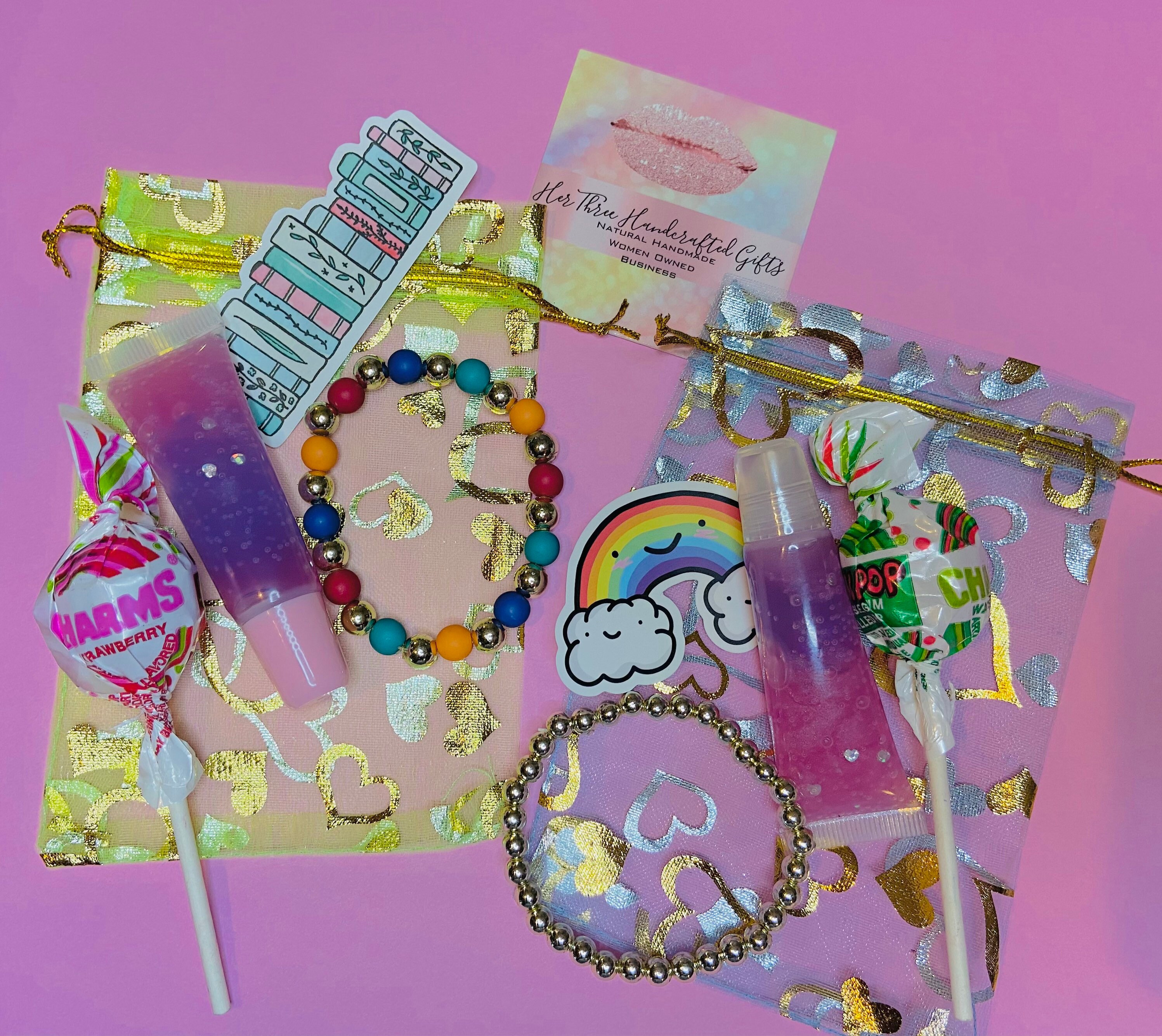 Lip gloss Birthday favors Lip kit Natural Gloss Kid Party Girl Etsy