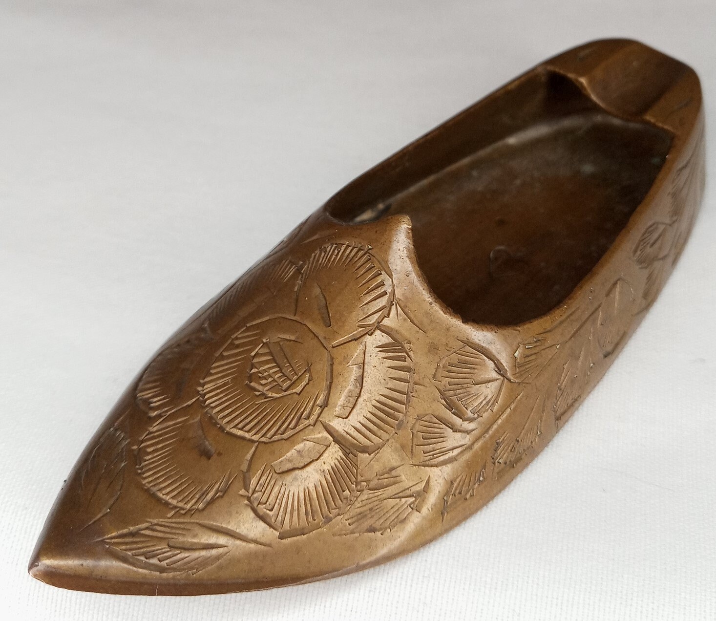 Vintage brass shoe ashtray | Etsy