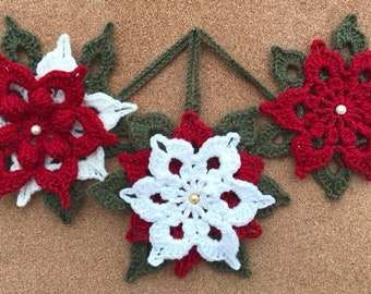 Christmas Ornament Crochet Garland Decoration PATTERN