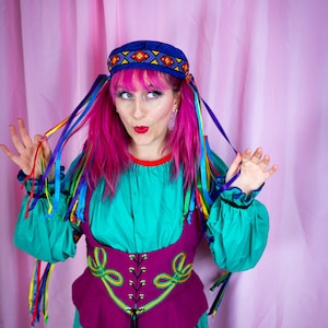 Colorful Jester Costume