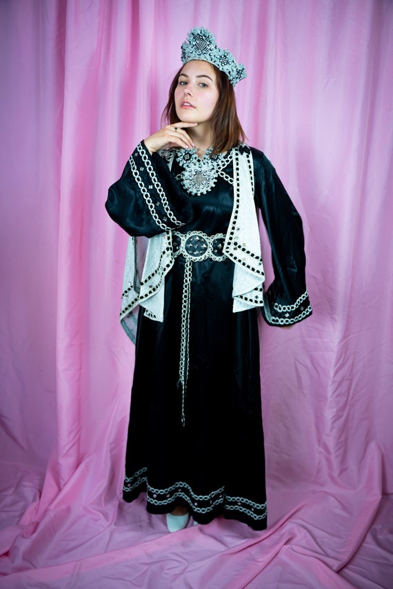 VINTAGE Black Sorcerer Costume