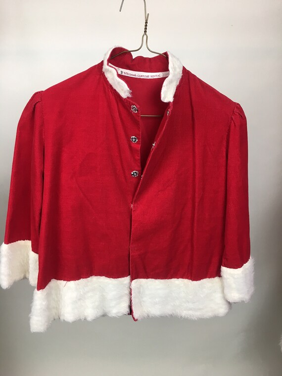 VINTAGE Children's Fancy Santa Claus Suit