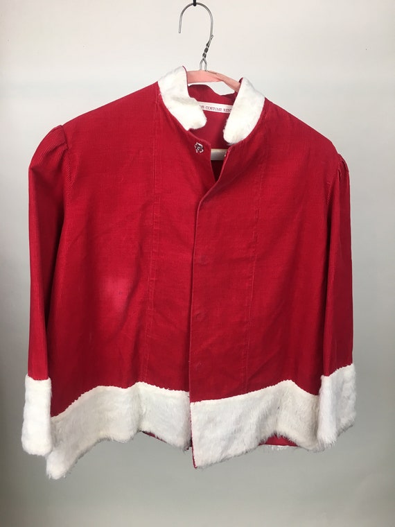 VINTAGE Children's Fancy Santa Claus Suit