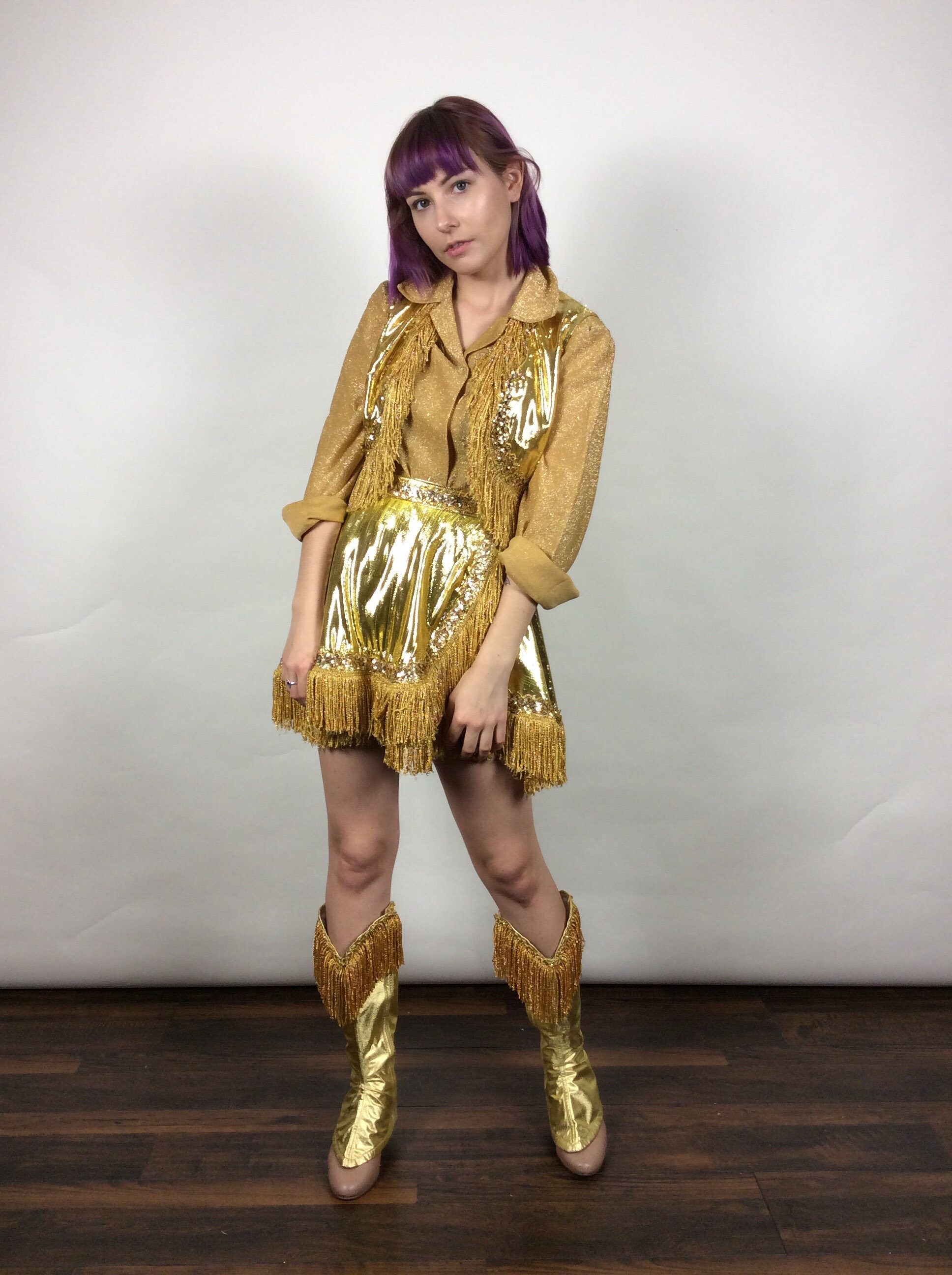 vintage cowgirl costume