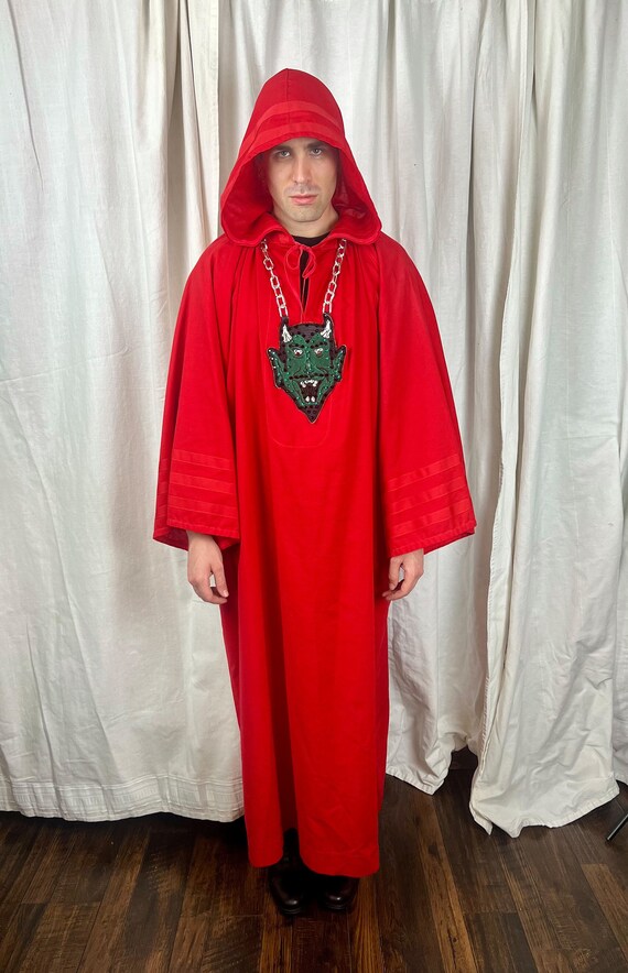 VINTAGE Unisex Devil Worshiper Costume - Gem