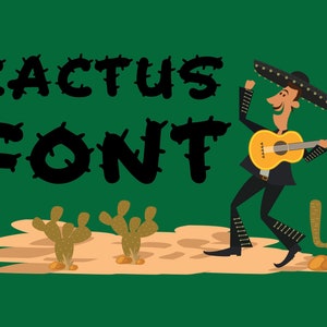 CACTUS LETTERTYPE SVG, cactus alfabet Svg, cactus Svg, lettertype Svg, Instant Download, alfabet Svg, digitale download, cactus Letters Svg, bestand Svg