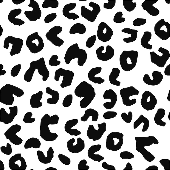Cheetah Print SVG Cut Files, Leopard Print SVG