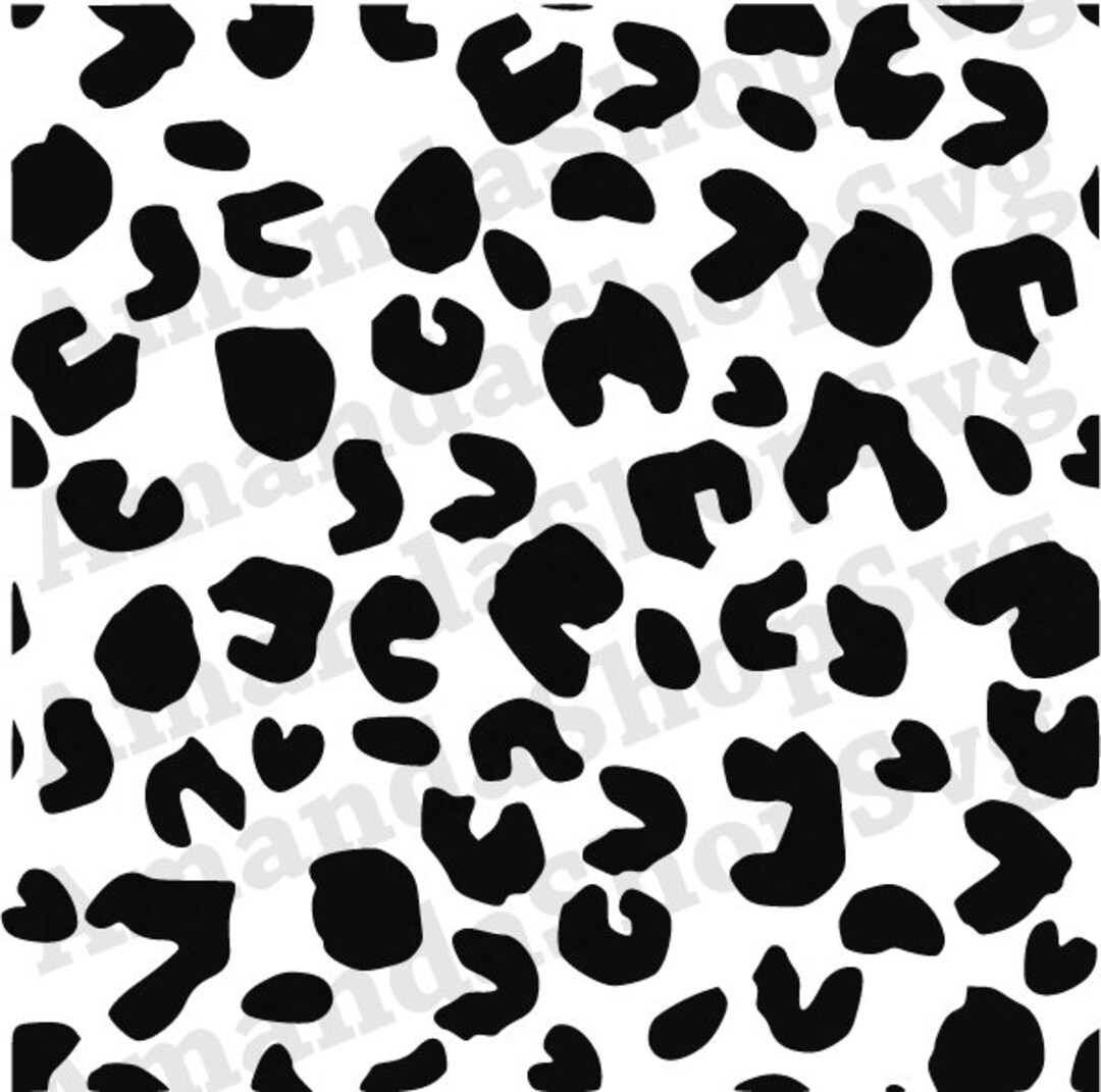LEOPARD SVG, LEOPARD Print Svg, Digital Download, Animal Print Svg ...