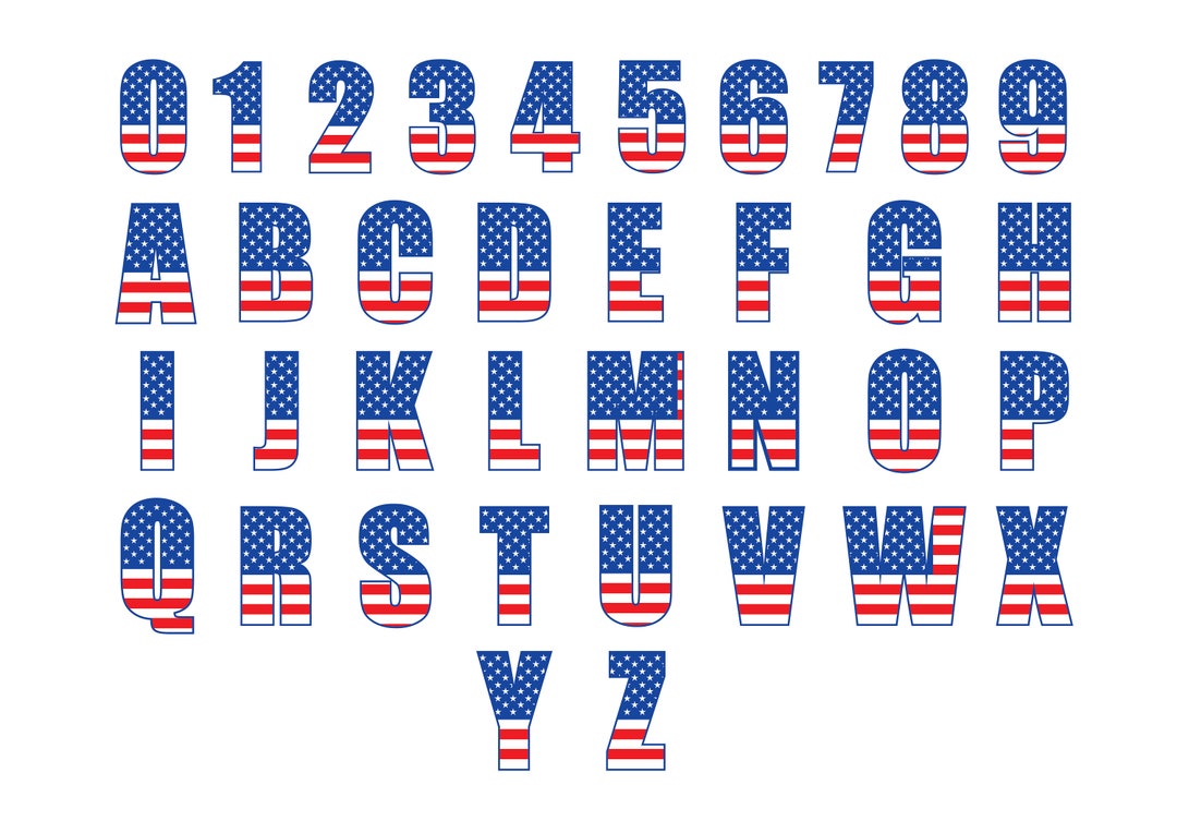 What is the american flag font, 14 Free Flag Fonts · 1001 Fonts