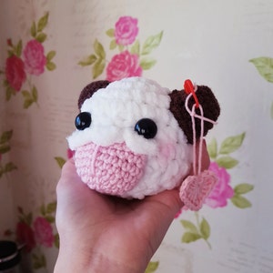 Heart Crochet Poro | League of Legends | Handmade | Desk Buddy | Soft Toy |