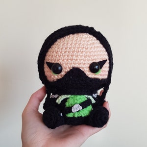 Valorant Viper Plush | Crochet Toy Gift | Desk Buddy | Handmade