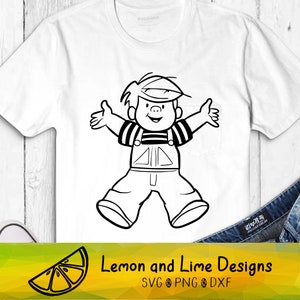 Dennis de Menace SVG cut bestand, Cartoon Show SVG, Comic SVG png dxf