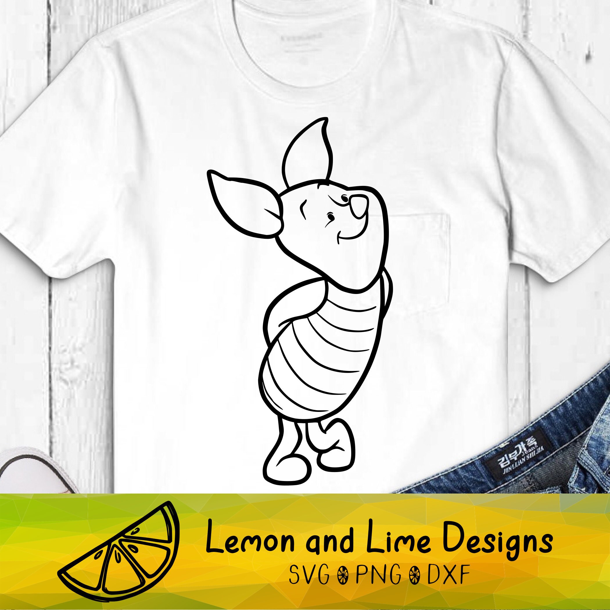 Download Piglet SVG cut file Winnie the Pooh SVG Disney Classic SVG | Etsy
