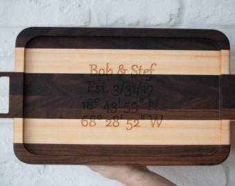 Desayuno en Mesa de cama Bandeja de desayuno Bandeja de patas plegables Regalo personalizado Aniversario de bodas Regalo de casa nuevo Bed and breakfast Mesa Madera