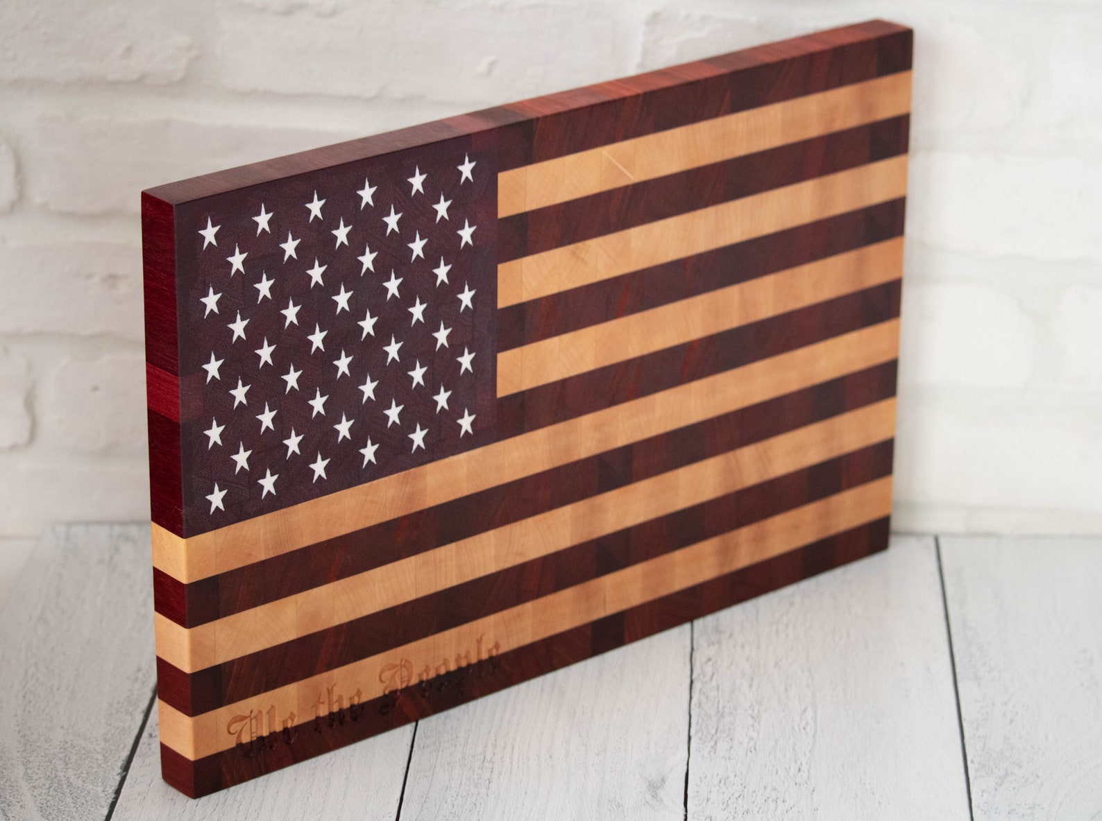 American Flag Cutting Board Personalized Cutting Board Etsy