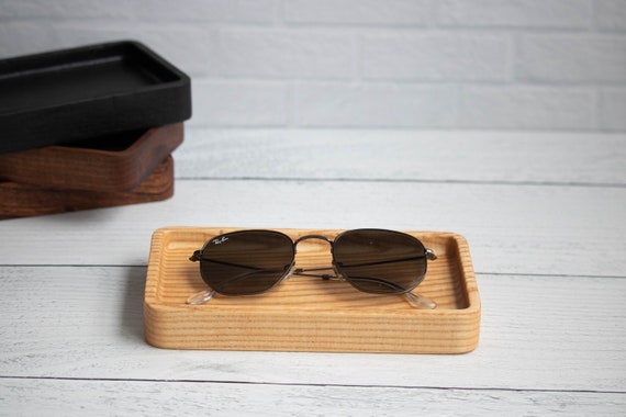 aluminium Altijd Ongewapend Leesbril houten houder kleine sieradenlade houten brillen - Etsy Nederland