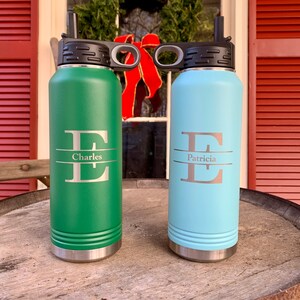 Engraved 32oz Sports Tumbler with Custom Designs