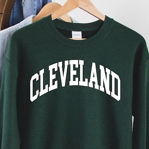 Cleveland Sweatshirt,Cleveland shirt, Cleveland fans, Cleveland Sweatshirt, Cleveland Shirt, Ohio Sweatshirt, Cleveland Ohio Soft Crewneck