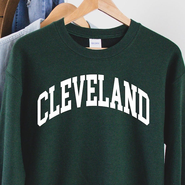 Cleveland Sweatshirt,Cleveland shirt, Cleveland fans, Cleveland Sweatshirt, Cleveland Shirt, Ohio Sweatshirt, Cleveland Ohio Soft Crewneck