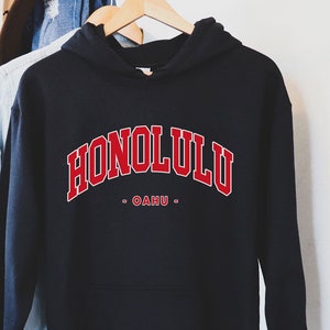 Honolulu Hoodie, Honolulu Shirt , Honolulu Tee , Hawaii Shirt , Hawaii Gift , Hawaii Crewneck , Honolulu Gift , Honolulu T-Shirt