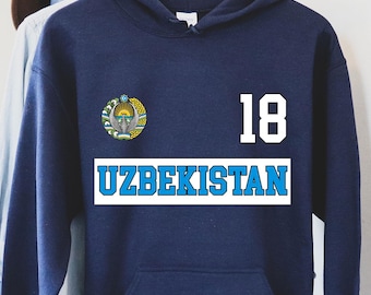 Uzbekistan Hoodie, Uzbekistan Jersey, Uzbekistan tshirt, Uzbekistan gifts, Uzbekistan shirt, Uzbekistan fans gift, Uzbekistan game