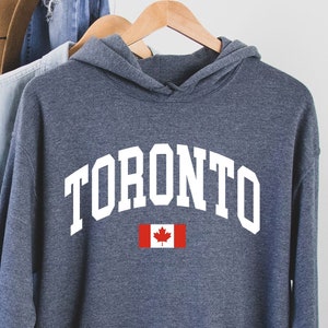 Sudadera con capucha de Toronto, camiseta de Toronto, camiseta con el horizonte de Toronto, paisaje urbano de Toronto, camiseta de Toronto, regalo de Toronto, Ontario, camisetas de Canadá