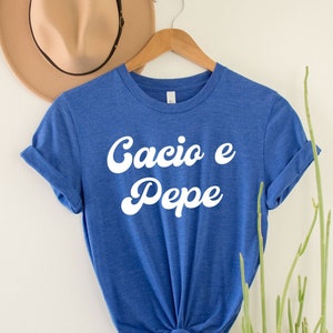 Cacio e pepe Tee, Gift for Italy Lover, Pasta Gifts, Spaghetti Tee, Foodie Gift, Funny Shirt, Food T-shirt, Food Shirt, Noodles Shirt