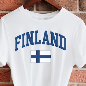 Finland Tee,Finland Flag Shirt, Finnish Gift, Finland Pride, Proud Finnish Shirt, Finland Travel Souvenir, Gift for Finnish