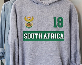 Südafrika Hoodie, Südafrika Tee , Südafrika Tee, Südafrika Jersey, Südafrika T-Shirt, Südafrika Geschenke, Südafrika