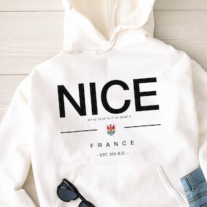 Nice Hoodie, Nice France Shirt, France Souvenir, Nice gift, Nice fan, Travel To France Shirt, Gift For Nice Lover