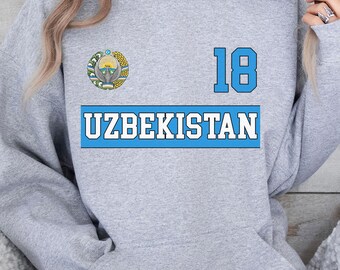 Uzbekistan Hoodie, Uzbekistan Jersey, Uzbekistan tshirt, Uzbekistan gifts, Uzbekistan shirt, Uzbekistan fans gift, Uzbekistan game