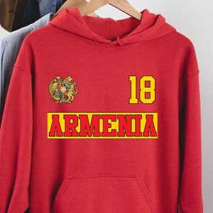 Armenien Hoodie, Armenien, Armenien Jersey, Armenien T-Shirt, Armenien Geschenke, Armenien Shirt, Armenien T-Shirt, Armenien Fans Geschenk