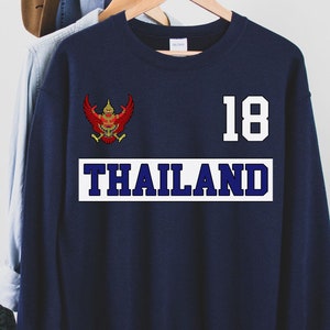 Thailand Sweatshirt,Thailand Jersey, Thailand tshirt, Thailand gifts, Thailand shirt, Thailand t shirt, Thailand fans gif