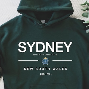 Sydney Hoodie,Sydney Australia tshirt, Sydney Australia, Australia Shirt, Sydney Shirt, Australia, Sydney Australia