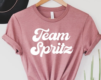 Team Spritz T-Shirt,Aperol Spritz t-shirt, Italy shirt, Aperitivo Italiano, Spritz o'Clock, Aperitivo time, Italy gift, Italy souvenir