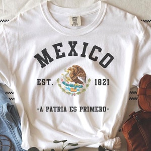 Mexico Comfort Colors T-shirt,Mexico Tee,Mexico World Cup Shirt, Mexico Soccer Team, Mexico Shirt, La Seleccion Shirt