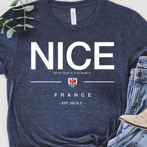 Nice Tee, Nice France Shirt, France Souvenir, Nice gift, Nice fan, Travel To France Shirt, Gift For Nice Lover