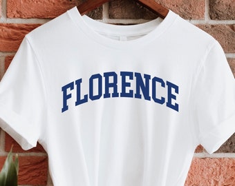 T-shirt Florence, shirt Florence, Italië T-shirt, T-shirt Florence, T-shirt Florence Travel, T-shirt Italië, T-shirt Italië, T-shirt Travel Italia, Italiaans shirt