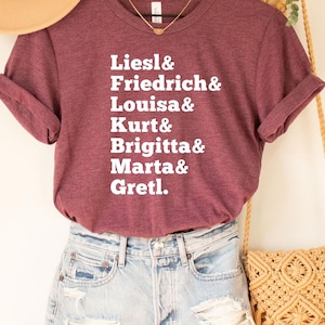 The Sound of Music Shirt, Theatre Shirt, Theatre Gift, Broadway Shirt, Gift for Sound of Music Fans, Broadway Musical Gift, Von Trapp Family