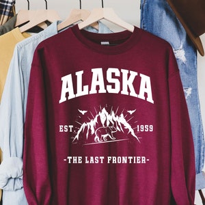 Alaska Sweatshirt,Alaska Shirt, Gift From Alaska ,Alaska T-shirt, Alaska Gifts, Alaska Souvenir, Alaska State Shirt, Alaska lover shirt