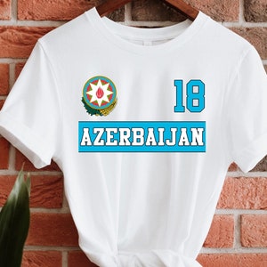 Azerbaijan Tee,South Korea Tee, Azerbaijan Jersey, Azerbaijan tshirt, Azerbaijan gifts, Azerbaijan shirt, Azerbaijan t shirt